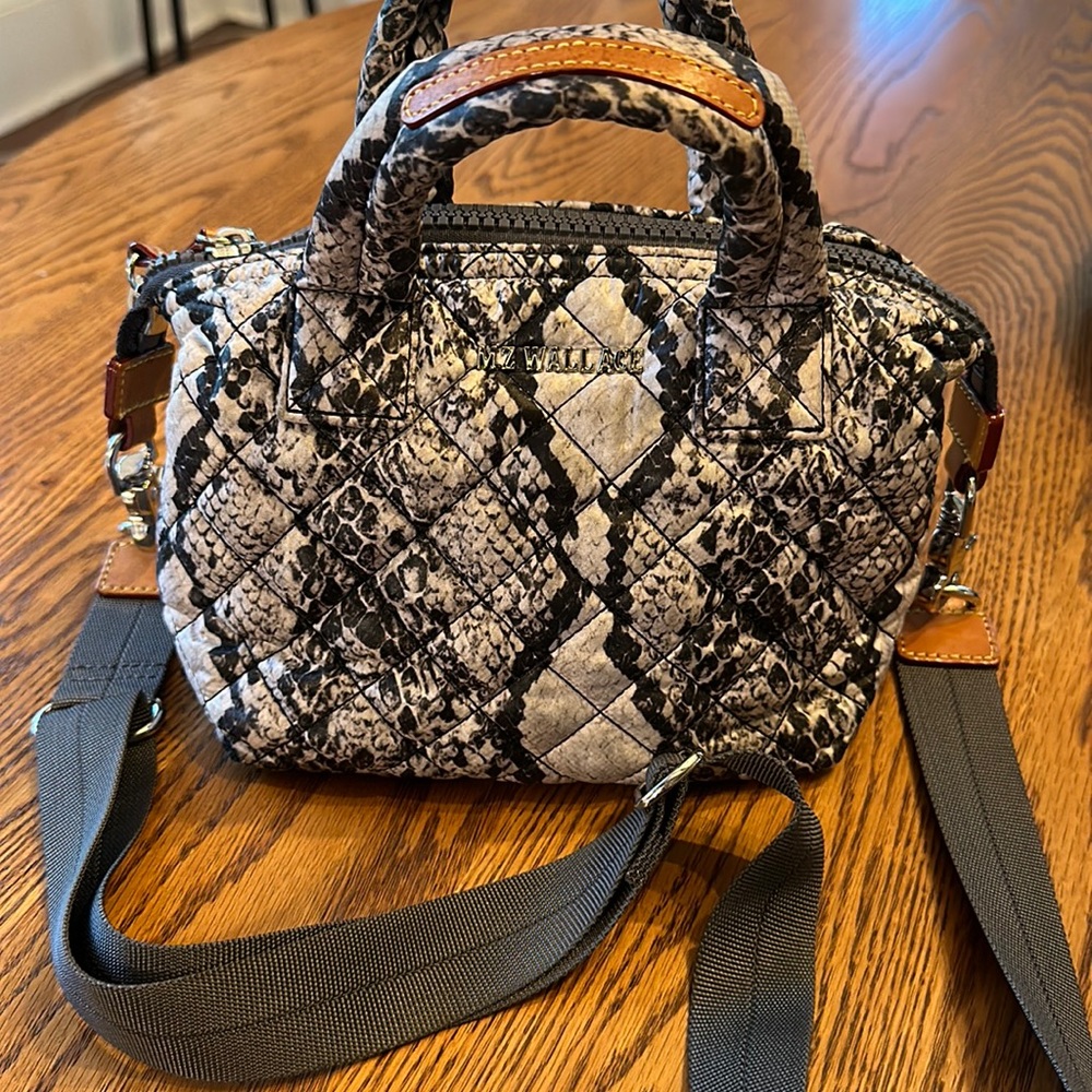 EUC animal print MZ Wallace micro Sutton